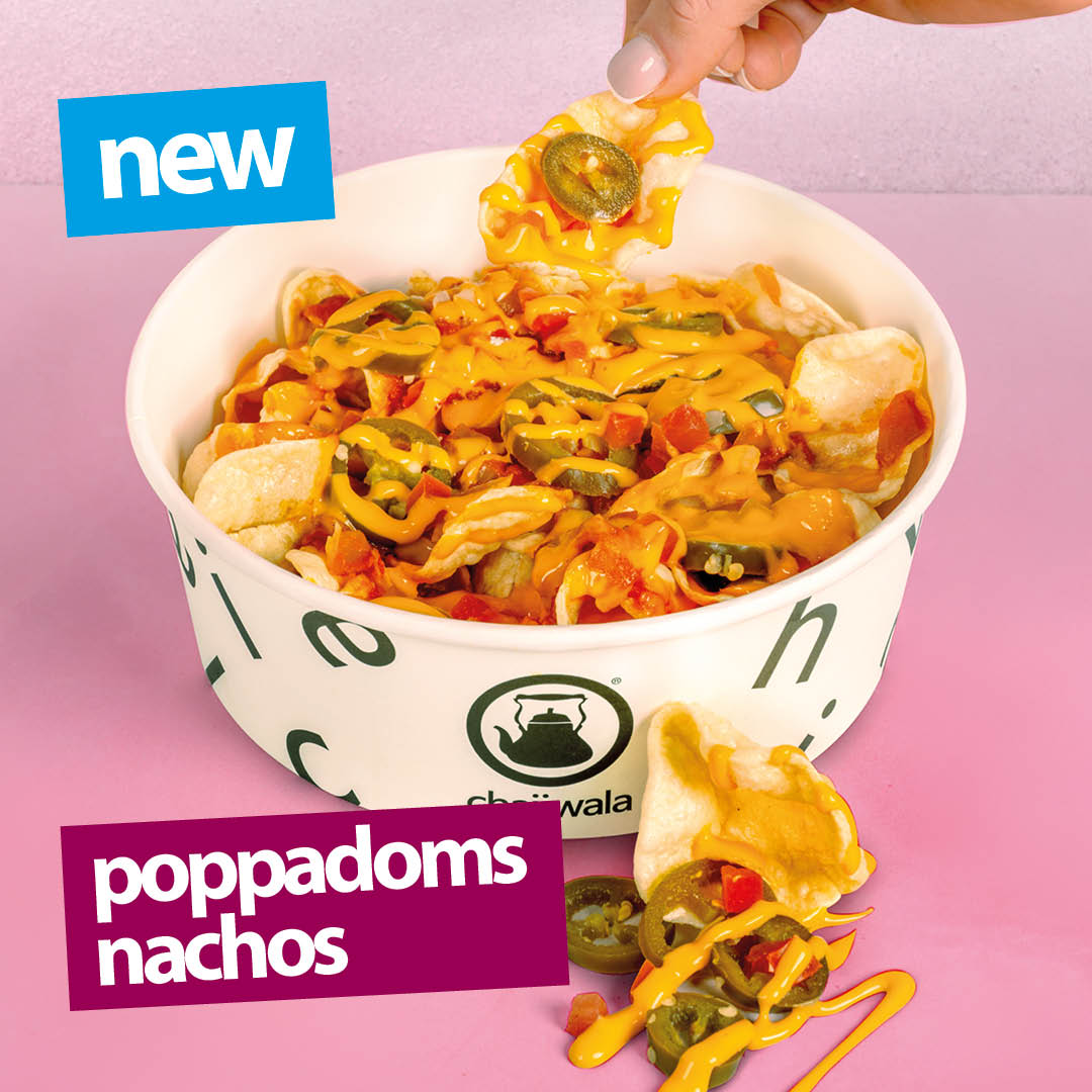 Poppadom Nachos