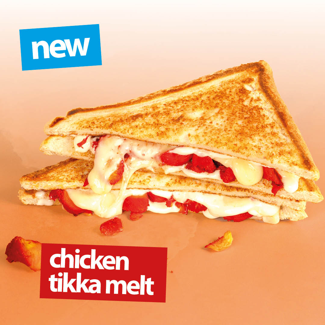 Chicken Tikka Melt