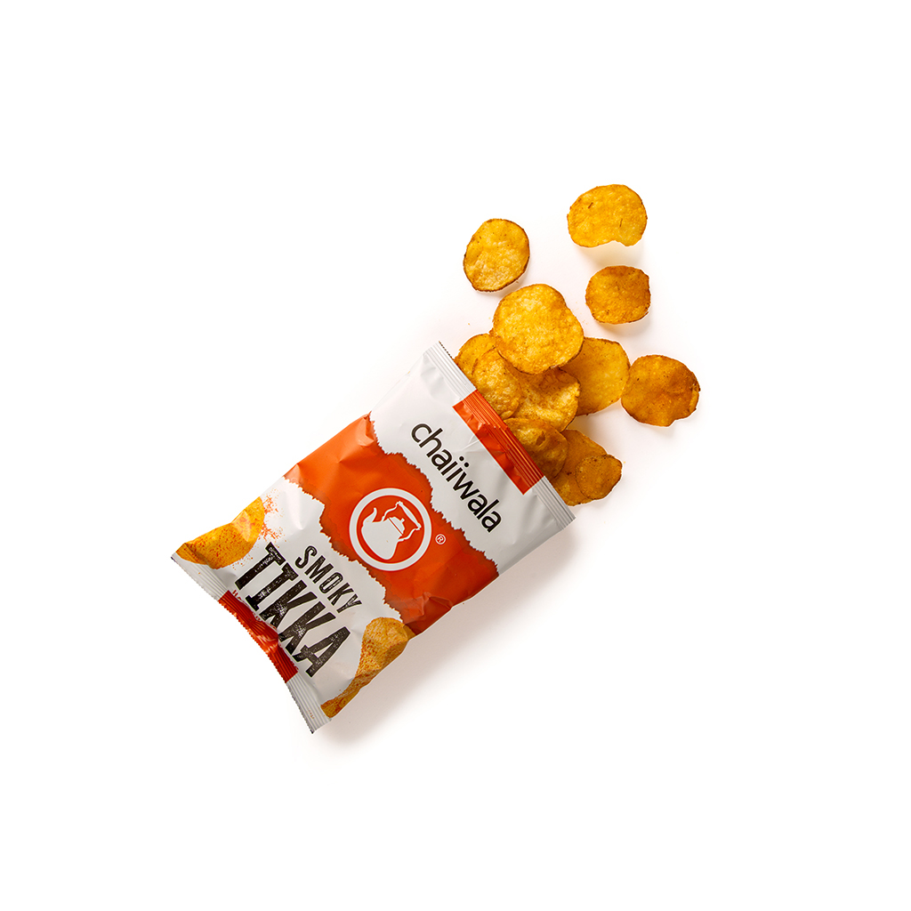 smoky tikka crisps